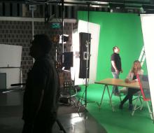 Rodaje produccion audiovisual Sevilla Extenda-plus